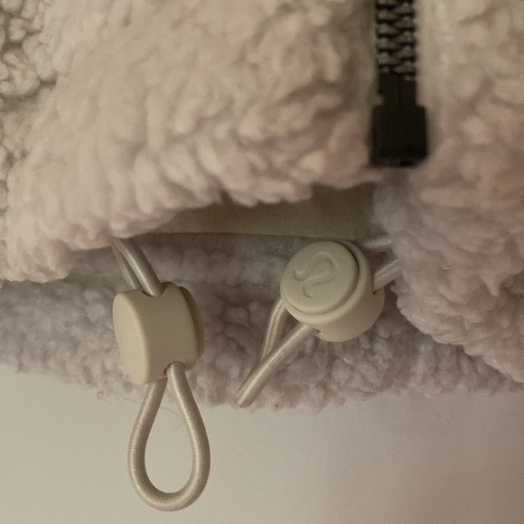 Lululemon Cinchable Fleece Zip Up - Opal - Picture 9 of 10